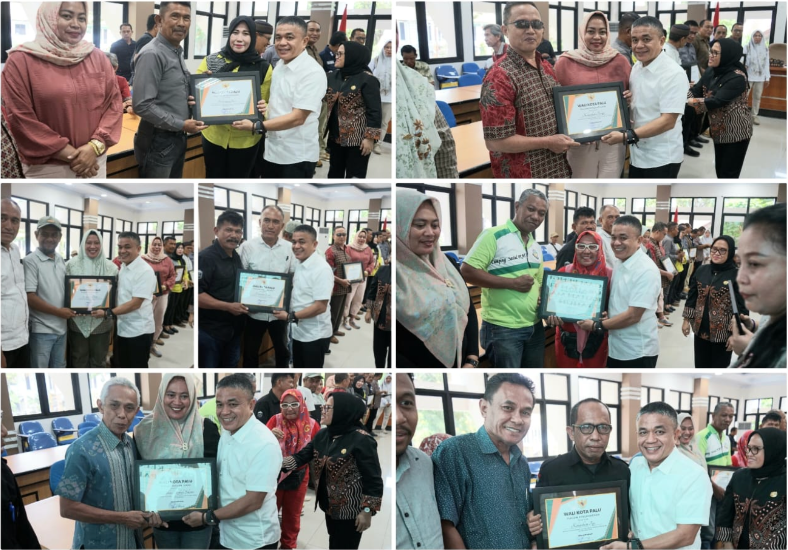 Hadianto Rasyid Umumkan Kelurahan Mantap Terbaik 2023 Tingkat Kota Palu